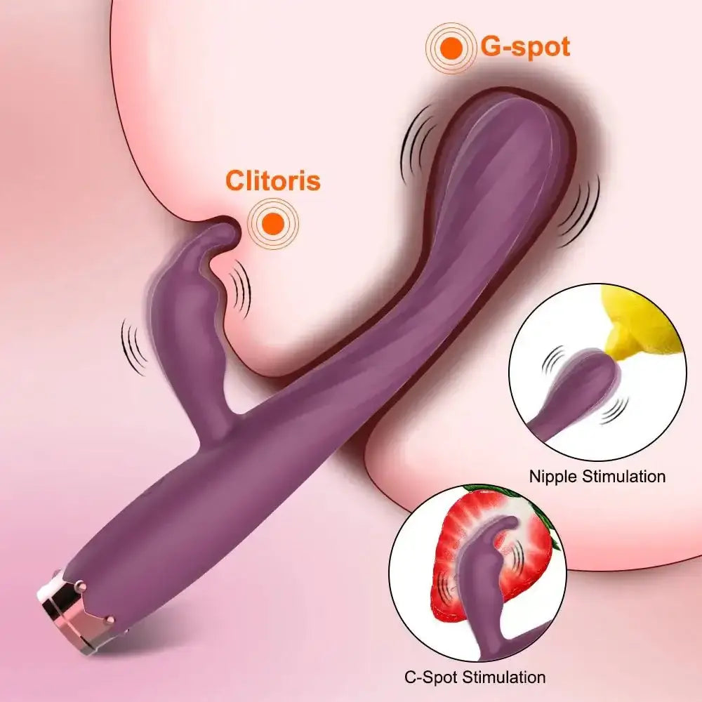 Beginner G-Spot Vibrator for Women Vagina Rabbit Vibrator Clitoris Stimulator Female Masturbator Adult Goods Sex Toy