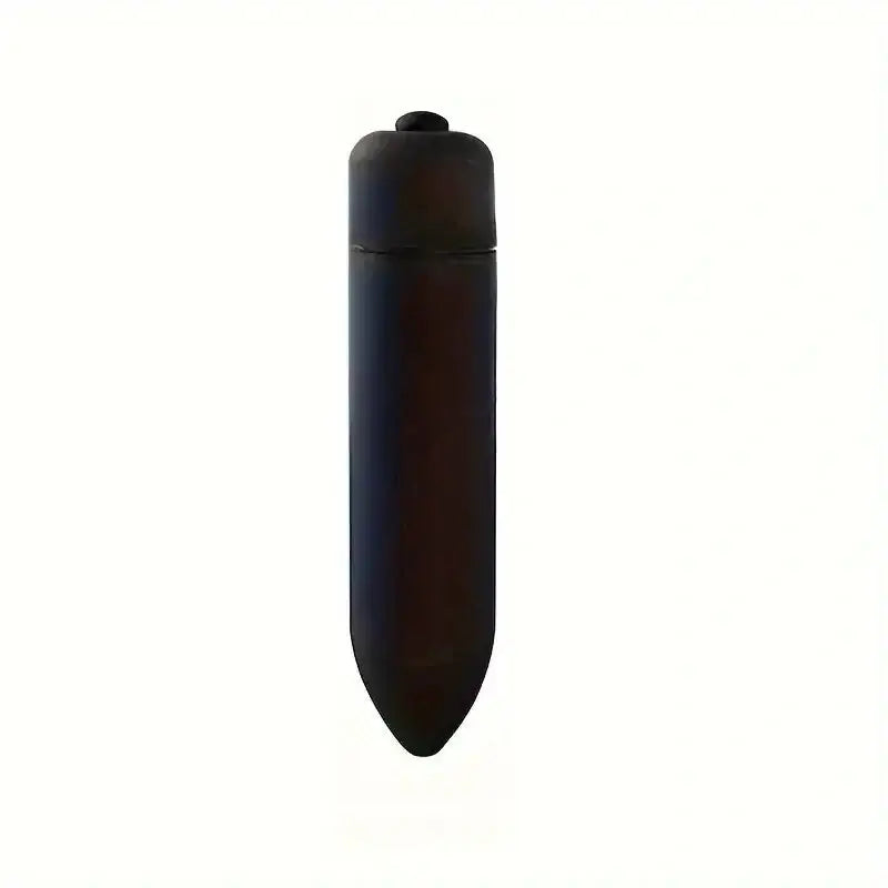 Black mini bullet vibrator for G-spot and clitoral stimulation.