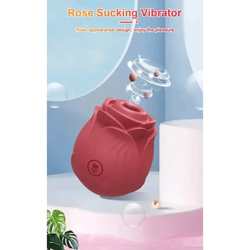 Rose Sucking Sex Toys Dildo Vibrator for Women 3in1 Thrusting G Spot Anal Vibrators Stimulator Female Vibrating Egg