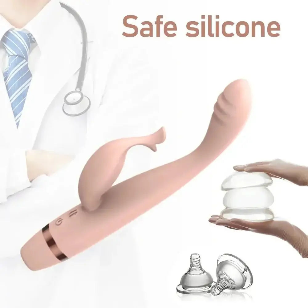 1pc Rabbit Tapping G - Spot Patting Vibrator for Women Clitoris Clit Stimulator Powerful nal Butt Plug Sexy Toys for Couples Vagin - The Lady's Haven