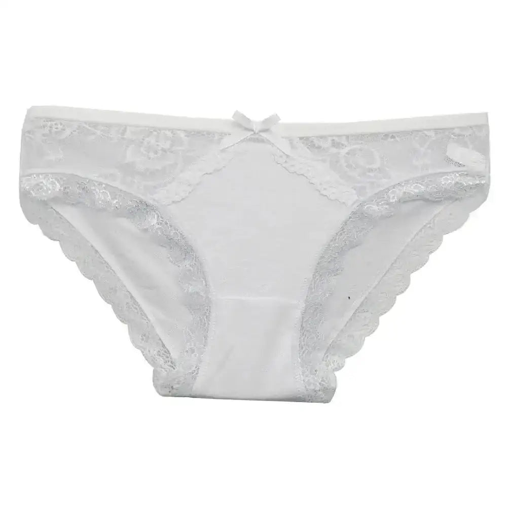 5 PCS/SET New Arrival Low Rise Ladies Sexy Lace Panty Underpants Panties For Women Lingerie Cotton Briefs - The Lady's Haven