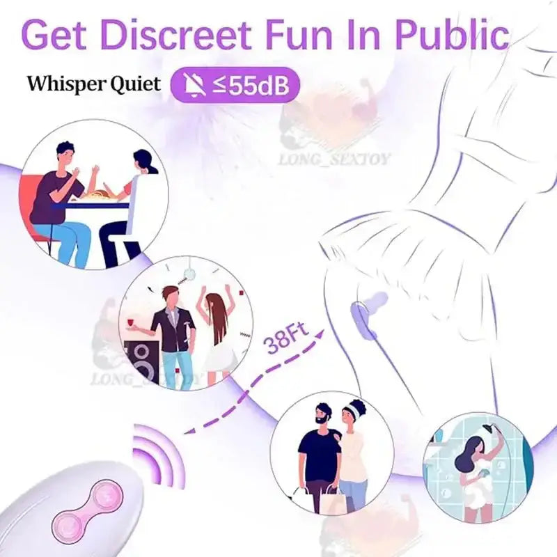 App Telescopic Vibrator Remote Control Wearable Vibrating Panties Thrust Dildo Adult Sex Machine Toys For Women