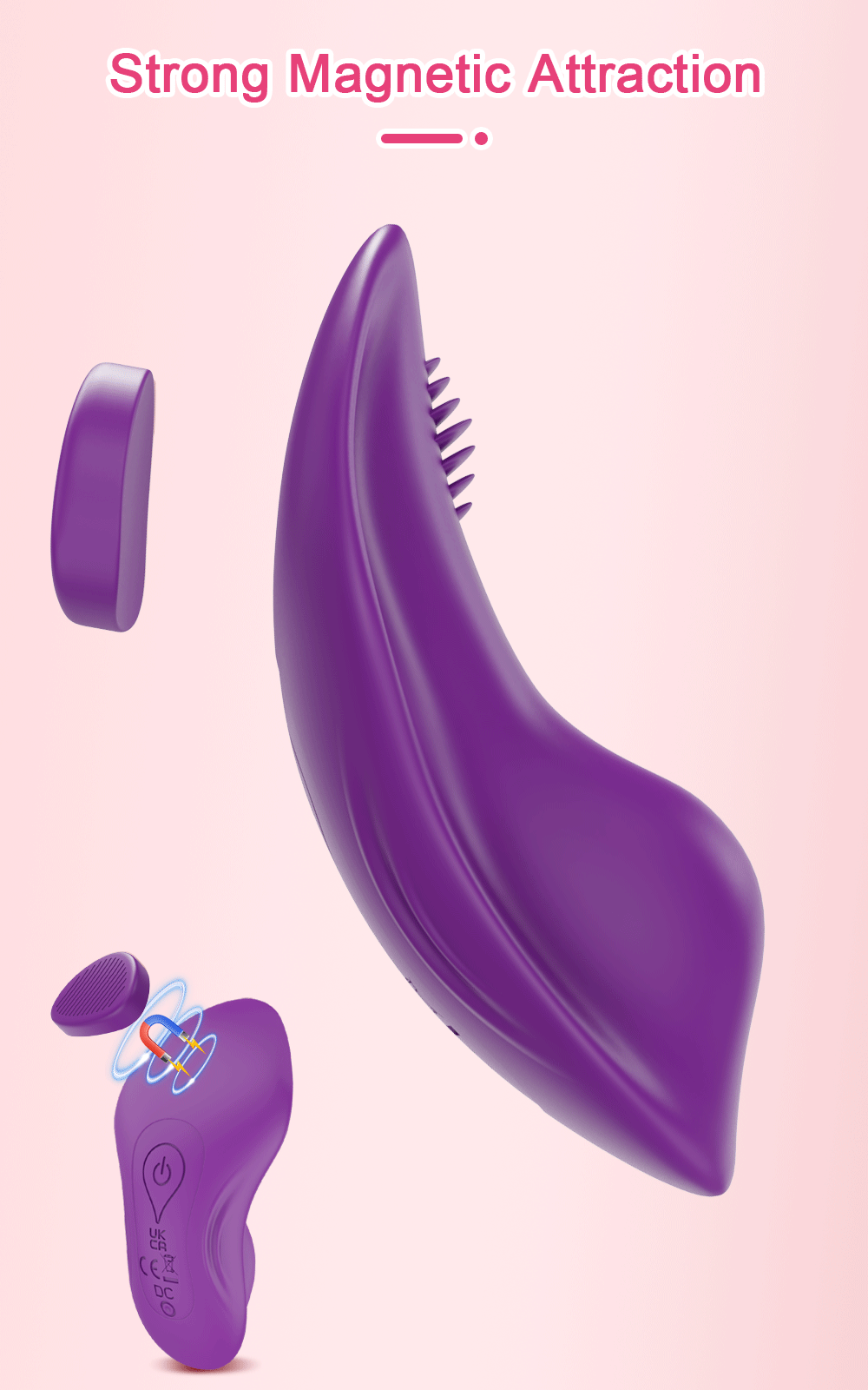 APP Wearable Vibrator for Women Bluetooth Control Egg Clit Stimulator Magnetic Wear Vibrating Female Masturbator Sex