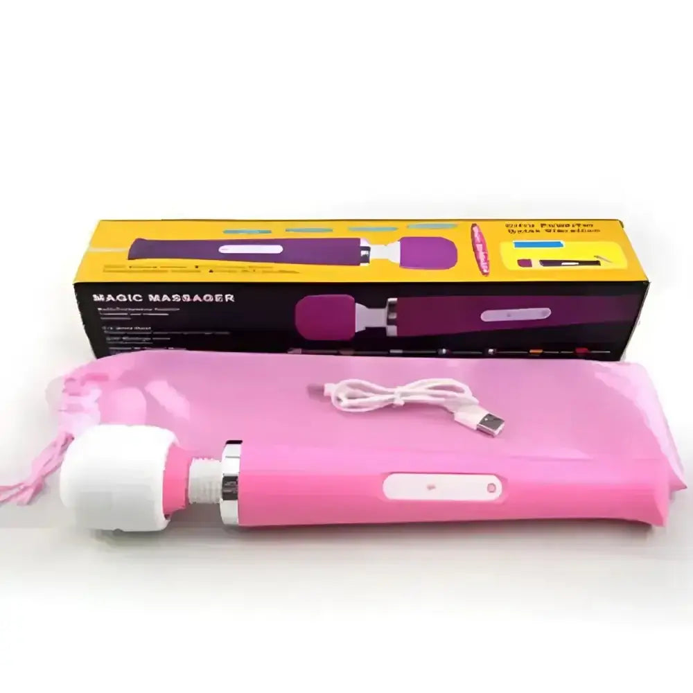 Magic Wand Massager 10 function AC power AV Vibrator Body Massager sex toy hitach wand Drop shipping - The Lady's Haven
