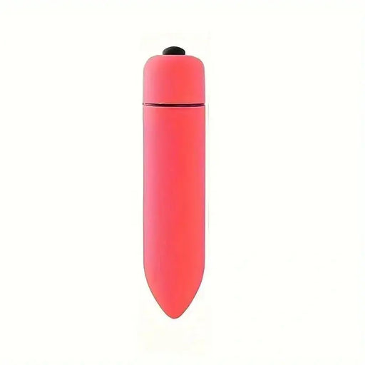 Pink bullet vibrator for G-spot and clitoral stimulation.