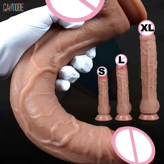 Realistic Dildo With Suction Cup Adult Sexy Toys - Realistic Dildo
