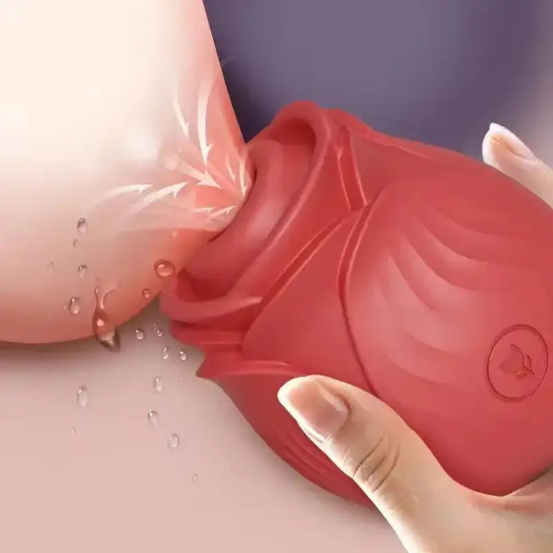 Rose Sucking Sex Toys Dildo Vibrator for Women 3in1 Thrusting G Spot Anal Vibrators Stimulator Female Vibrating Egg
