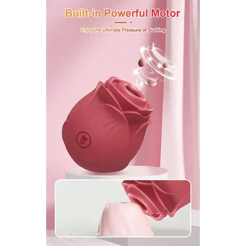 Rose Sucking Sex Toys Dildo Vibrator for Women 3in1 Thrusting G Spot Anal Vibrators Stimulator Female Vibrating Egg