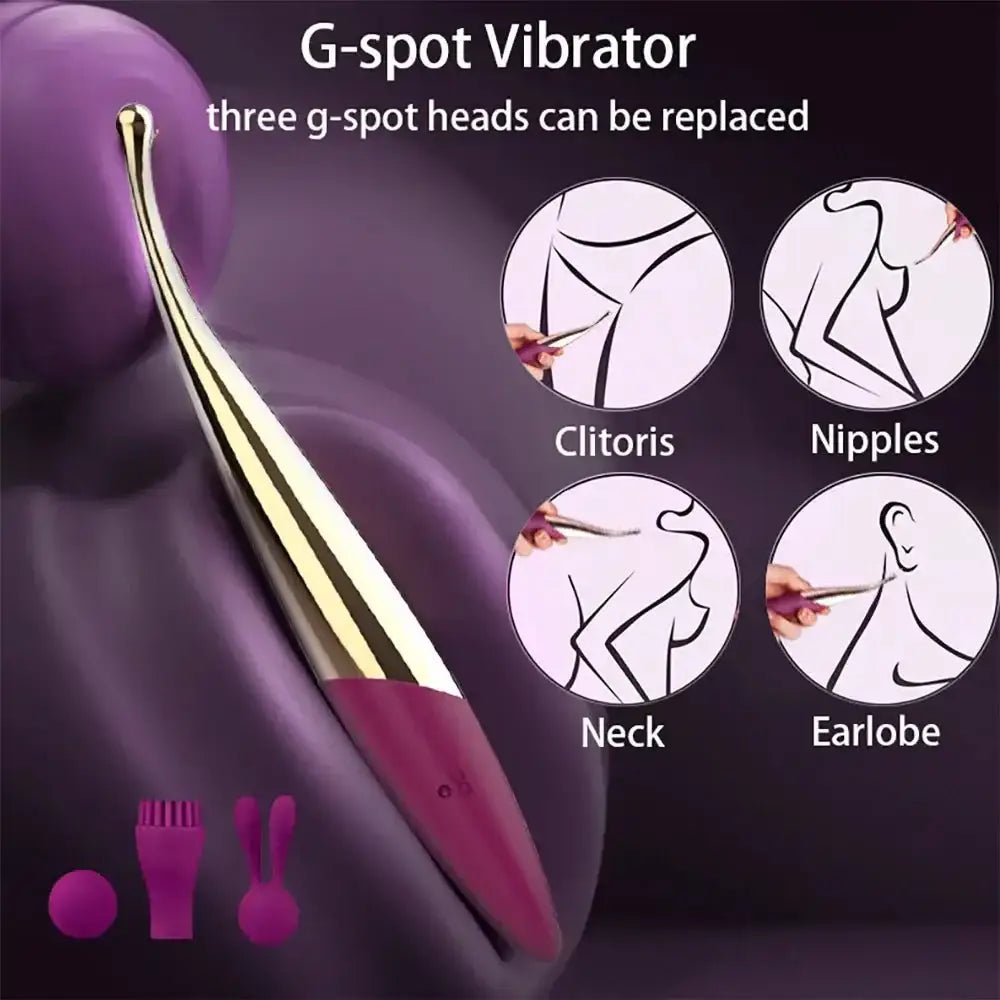Silicone G - spot Vibrator Mini Vibrator With 12 Speed Anal Sexy Toys Massager Sex Adult Toys For Women Clitoris Vibrators - The Lady's Haven
